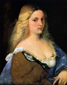 Titian œuvres - Violante Titien Tiziano
